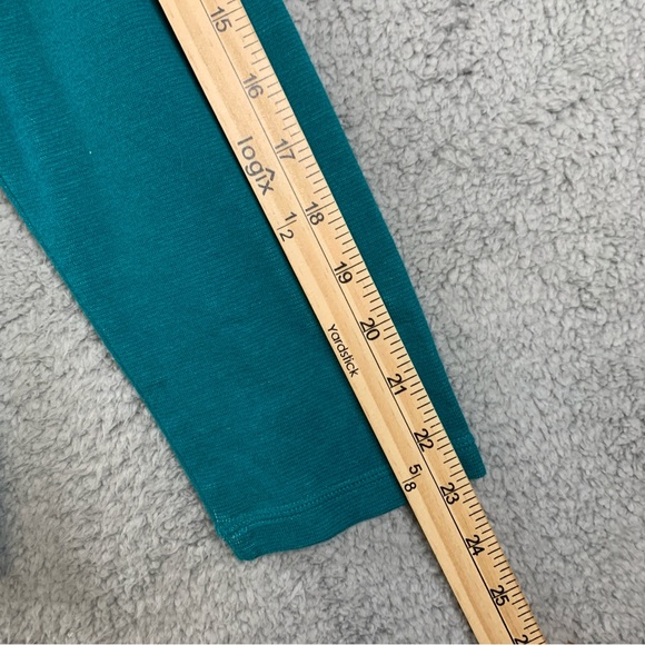 T By Talbots Active Shirt Top Women's Long Sleeve Pullover Cotton Green Size XLP - Picture 9 of 9